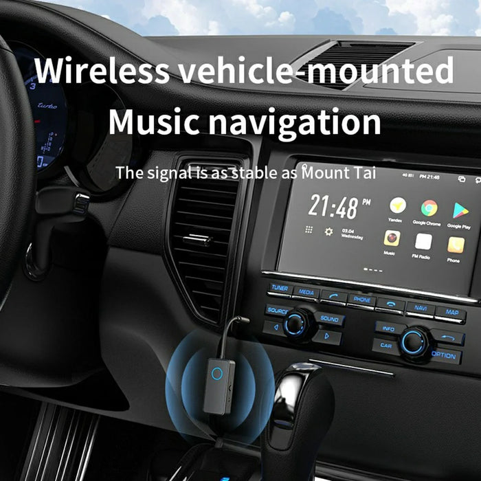 M30 2 In 1 Bluetooth-compatible 5.4 Audio Receiver Transmitter for Car TV AUX Stereo Wireless Adapter - 5