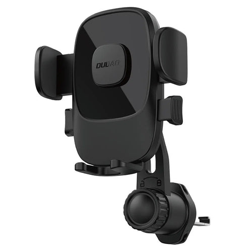 DUDAO F2N Car Air Vent Phone Holder Adjustable Clip Mount Universal Compatibility 4-7 Inch Smartphone - Black Extended Version - 1