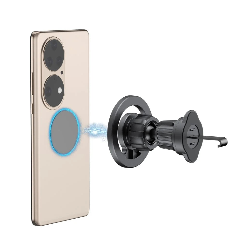 BUDI CM588B Car Air Vent Magnetic Phone Mount 360 Degree Rotation Cellphone Bracket - 7
