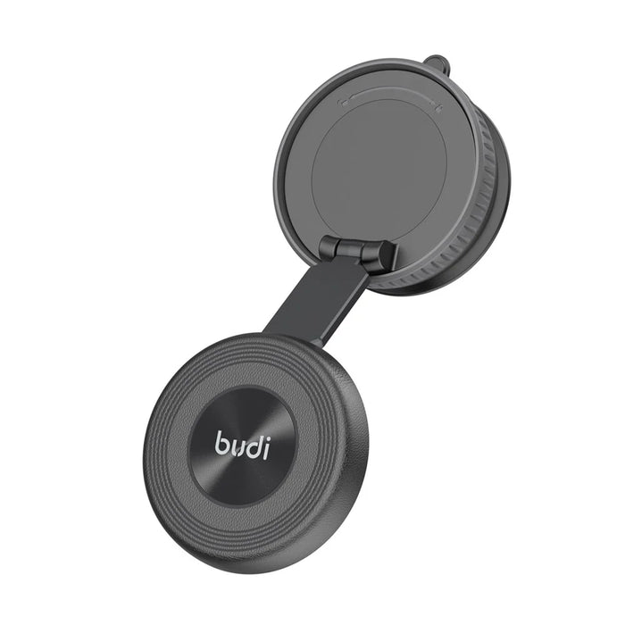 BUDI CM592B Suction Cup Base Cellphone Bracket 2-Stage Foldable Car Magnetic Mount Phone Stand - 5