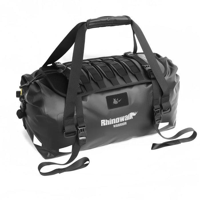 RHINOWALK MYS2403 40L Expandable Motorcycle Rear Seat Waterproof Bag MOLLE Motorbike Luggage Bag - 2