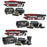 RHINOWALK MYS2403 40L Expandable Motorcycle Rear Seat Waterproof Bag MOLLE Motorbike Luggage Bag - 3
