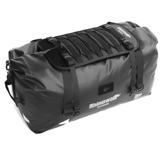 RHINOWALK MYS2405 65L Expandable Motorcycle Rear Seat Waterproof Bag MOLLE Motorbike Luggage Bag - 2