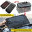 RHINOWALK MYS2405 65L Expandable Motorcycle Rear Seat Waterproof Bag MOLLE Motorbike Luggage Bag - 4