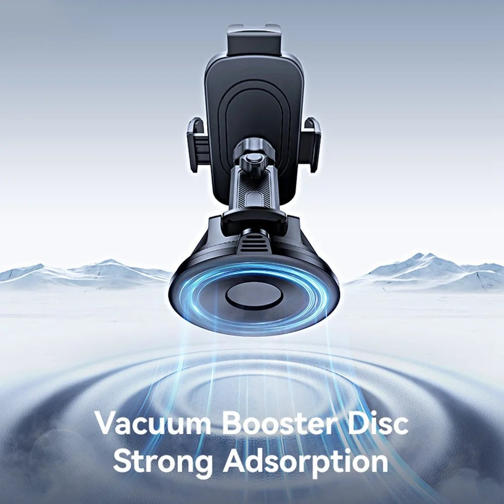 USAMS ZJ086 Car Dashboard Phone Mount One-Touch Release Rotating Phone Holder Support Horizontal / Vertical Views - 7