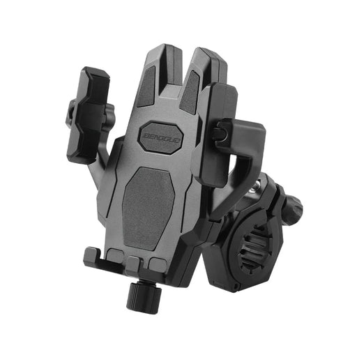 BENGGUO BG-1121 Bicycle Motorcycle Phone Holder 360-Degree Rotating Phone Mount for 55-95mm Devices Navigation Holder - Black Handlebar Style - 1