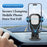 HS17+C17 Car Phone Holder Dashboard Windshield Suction Cup Mount 360 Degree Rotatable Cellphone Bracket - Black+Silver - 5