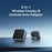 JOYROOM JR-CP3 2 in 1 Wireless CarPlay Android Auto Adapter Fast Auto-Connect USB-A Dongle - Black - 2