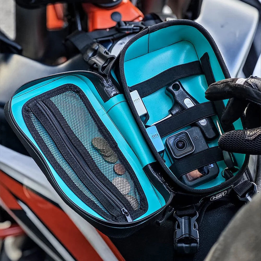 RHINOWALK MCY2601 2L Motorcycle Tank Bag Waterproof Reflective Front Storage Bag for TRaverse Series - 2L - 2