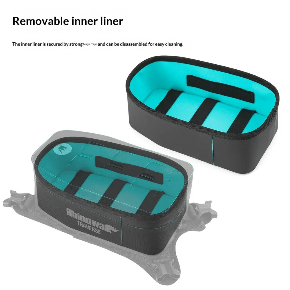 RHINOWALK MCY2601 2L Motorcycle Tank Bag Waterproof Reflective Front Storage Bag for TRaverse Series - 2L - 7
