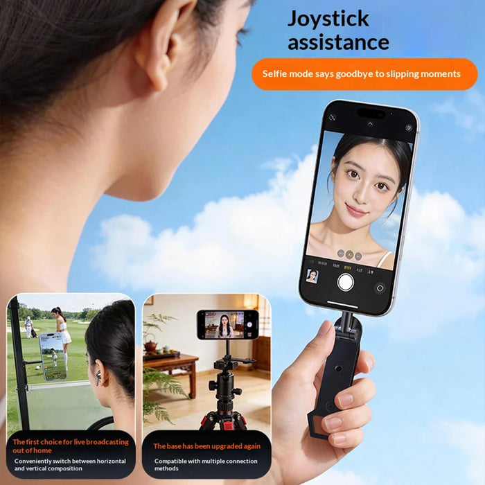 Magnetic Phone Stand 360 Degree Rotating Aluminum Alloy Foldable Car Mount Cellphone Holder - 3