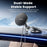 TOOCKI W12 Magnetic Car Mount 3-Axis Adjustment Vacuum Suction Dual-Mode Stable Phone Holder for Dashboard - 3