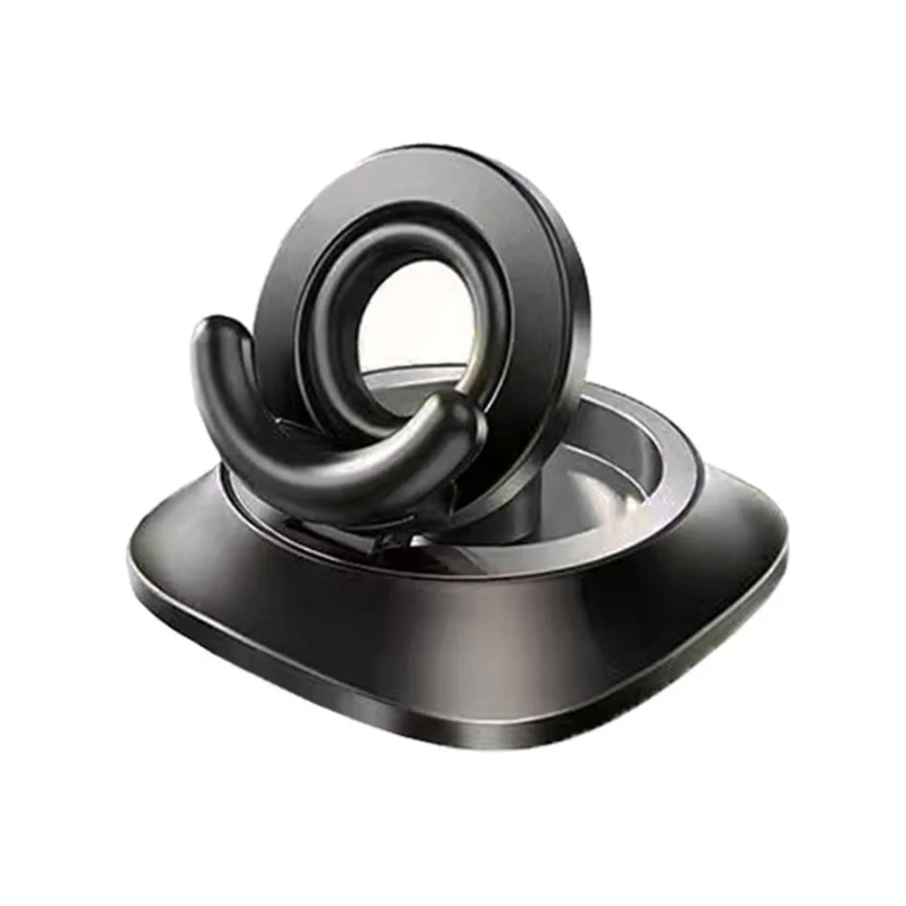 S07 Car Dashboard Phone Holder 360 Degree Rotation Nano Gel Mount for Vehicle Navigation - Black - 1
