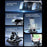 Car Dashboard Mount Cellphone Stand Automatic Locking 360 Degree Rotation Anti-slip Phone Holder - 6