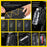 WILD MAN GD6X PLUS 3L Front Frame Bag Quick Release EVA Hard Shell Bicycle Fork Bag for E-Scooter Folding Bike - Black/3L - 5