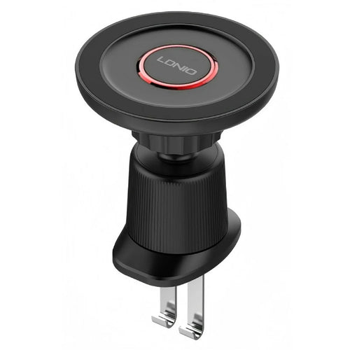 LDNIO MA22 Magnetic Car Phone Holder Strong Magnet Compatible with MagSafe 360 Degree Rotary Air Vent Mount - Red - 1