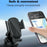 LDNIO MW21-1 15W Wireless Charging Car Mount Automatic Electric Clamping Auto-Grip Phone Holder with Suction Cup Base - Black - 5