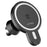 LDNIO MA20 15W Qi Wireless Charger Car Mount Gravity Positioning Air Vent Phone Holder with Carbon Fiber Texture - Black - 1