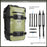 RHINOWALK MT2215 15L Motorcycle Tail Bag Waterproof Rear Seat Cargo Rack Bag for Touring Adventure - MT2215GR Olive Green - 6