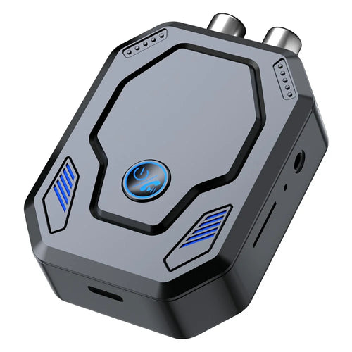 W25 Bluetooth-compatible 5.4 Audio Transceiver with AUX + RCA Dual Port & TF Card Slot Car Audio Adapter for Speakers - 1