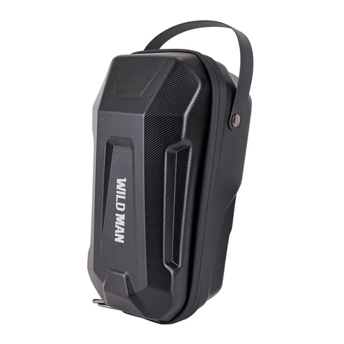 WILD MAN GD99X Plus EVA Hard Shell Electric Scooter Handlebar Bag Quick Release Waterproof Bike Front Bag for E-Scooter Bicycle - Black|2.8L - 1