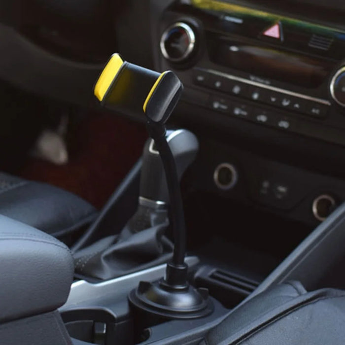 Long Arm Car Cup Holder Phone Bracket Flexible Hose Universal Cellphone Stand - 7