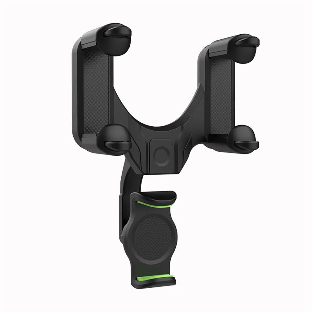 Car Rearview Mirror Phone Holder 360 Degrees Rotating Cellphone Bracket Stand - 7