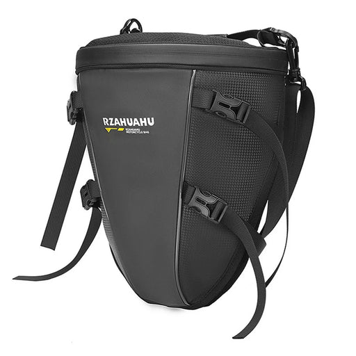 RZAHUAHU 13L Waterproof Motorcycle Rear Seat Bag Large Capacity Hard Shell Multifunctional Motorbike Tail Bag - 1