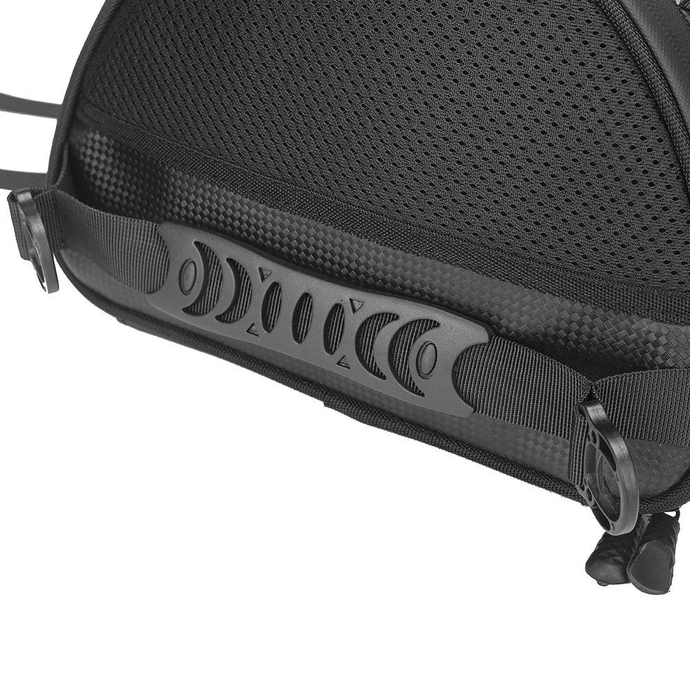 RZAHUAHU 13L Waterproof Motorcycle Rear Seat Bag Large Capacity Hard Shell Multifunctional Motorbike Tail Bag - 7