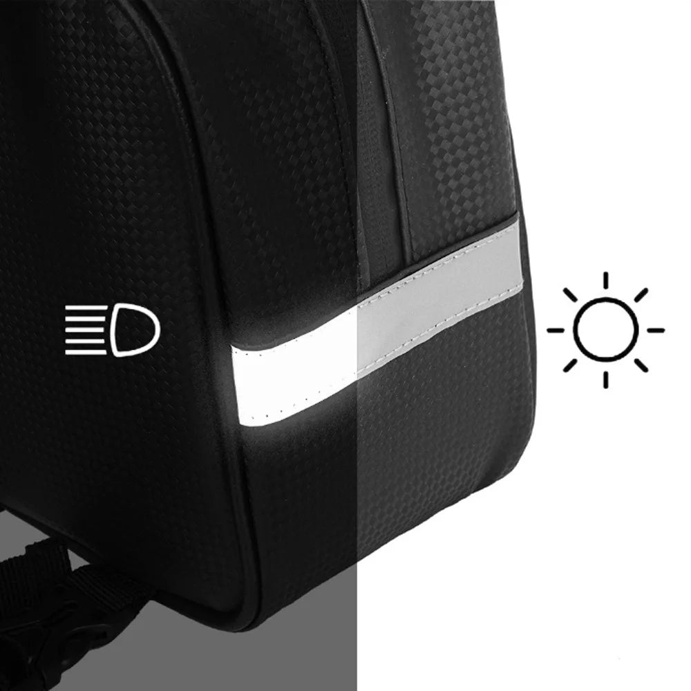 B-SOUL Motorcycle Rear Seat Side Hanging Bag Waterproof Motorbike Bicycle Electric Bike Pannier Bag Tools Storage Bag - 4