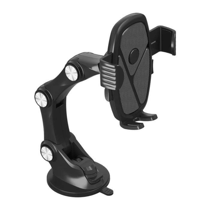 XZ3+JZ3 Car Dashboard / Windshield Mount Three Segment Nano Suction Cup Base Automatic Clamping Phone Holder Bracket - 1