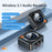 C52 NFC Bluetooth-compatible 5.1 Receiver Stereo AUX 3.5mm RCA Optical Bluetooth-compatible Audio Adapter TV Wireless Handsfree Call - 5