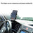 Universal Car Dashboard HUD Clip Phone Holder Rotatable Mobile Phone Stand Bracket with Air Vent Clip - 2