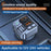 T16 PD 30W Car Charger Bluetooth-compatible MP3 Player FM Transmitter Charger Adapter with LED Screen - 2