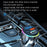 BC88 Bluetooth-compatible 5.3 FM Transmitter QC3.0 PD 30W Fast Charging Car MP3 Player with RGB Light (CE Certified) - 2