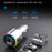 BC88 Bluetooth-compatible 5.3 FM Transmitter QC3.0 PD 30W Fast Charging Car MP3 Player with RGB Light (CE Certified) - 6