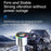 BC88 Bluetooth-compatible 5.3 FM Transmitter QC3.0 PD 30W Fast Charging Car MP3 Player with RGB Light (CE Certified) - 7