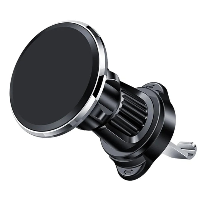 9783 Car Magnetic Cell Phone Holder Car Air Vent Phone Clip Mount Navigation Bracket - Silver - 1