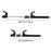 Anti-Theft Retractable Alloy Car Steering Wheel Lock 5 Digit Password Vehicle Steering Wheel Security Lock - 4