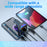 K14 USB + Type-C PD 30W Phone Fast Charging Adapter Car Charger with Spring Type-C Cable - 4