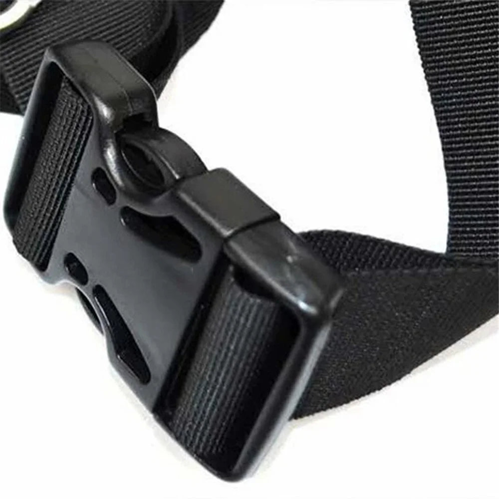 MOTOCENTRIC 11-MC-0105 Motorcycle Leg Bag Riding Equipment Crossbody Shoulder Bag Rider Waist Pouch with Reflective Strips - Green - 4