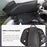 MOTOCENTRIC 11-MC-0109 1200D Oxford Cloth Magnetic Motorcycle Fuel Tank Bag with Touch Screen Phone Pocket - Green Logo - 4