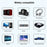 Q5 2-in-1 Bluetooth-compatible 5.3 Audio Adapter with Audio Receiver / Transmitter, Car MP3 Player with Colorful Ambient Light - 7