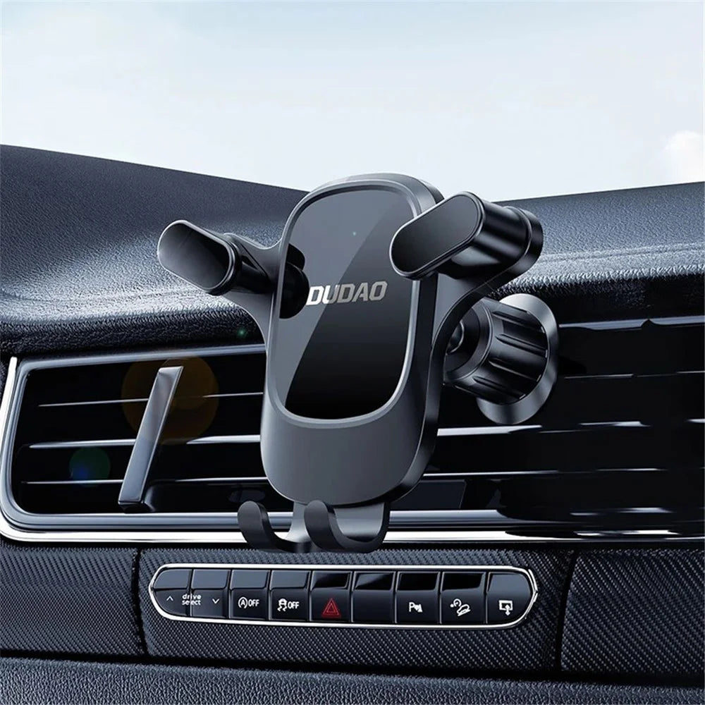 DUDAO F5Pro ABS Car Air Outlet Phone Holder Rotatable Cellphone Bracket - 2