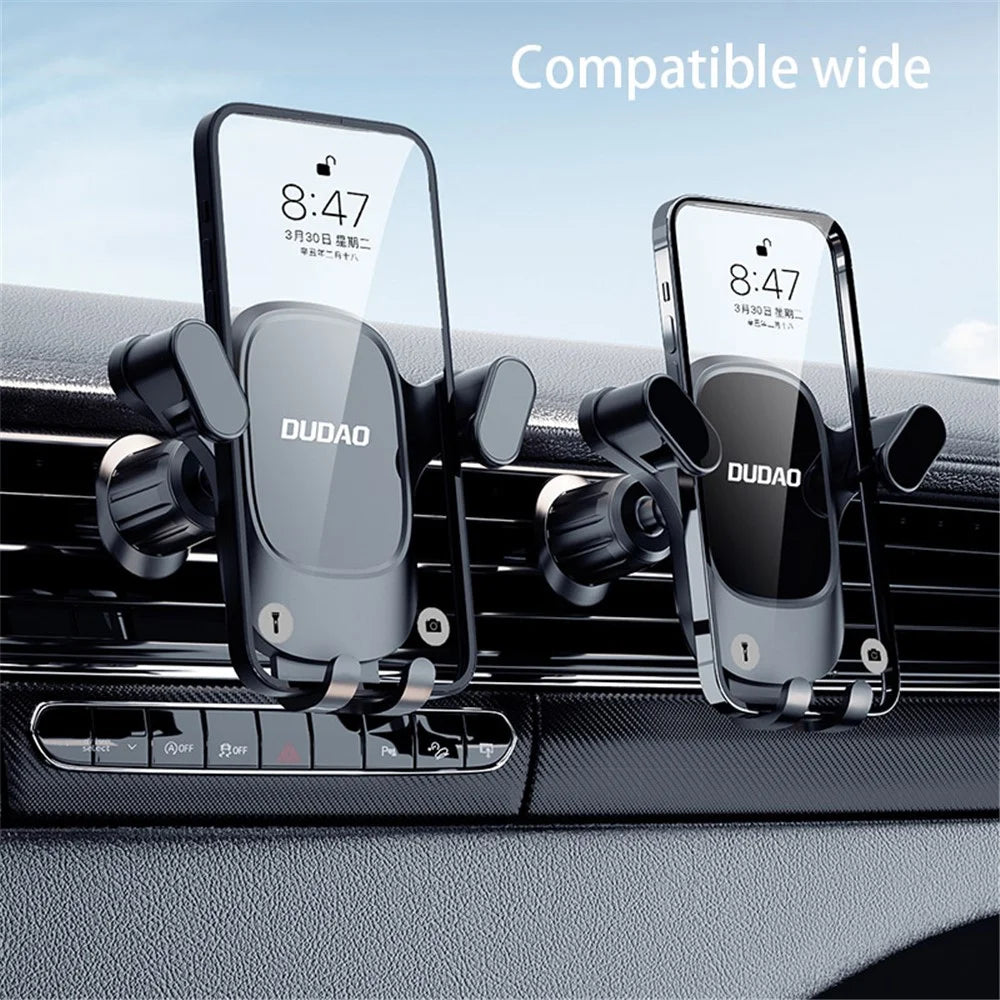 DUDAO F5Pro ABS Car Air Outlet Phone Holder Rotatable Cellphone Bracket - 6