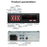 D3410 Car Bluetooth-compatible MP3 Player Vehicles Audio Device Support TF Card, U-Disk, FM Radio - 6