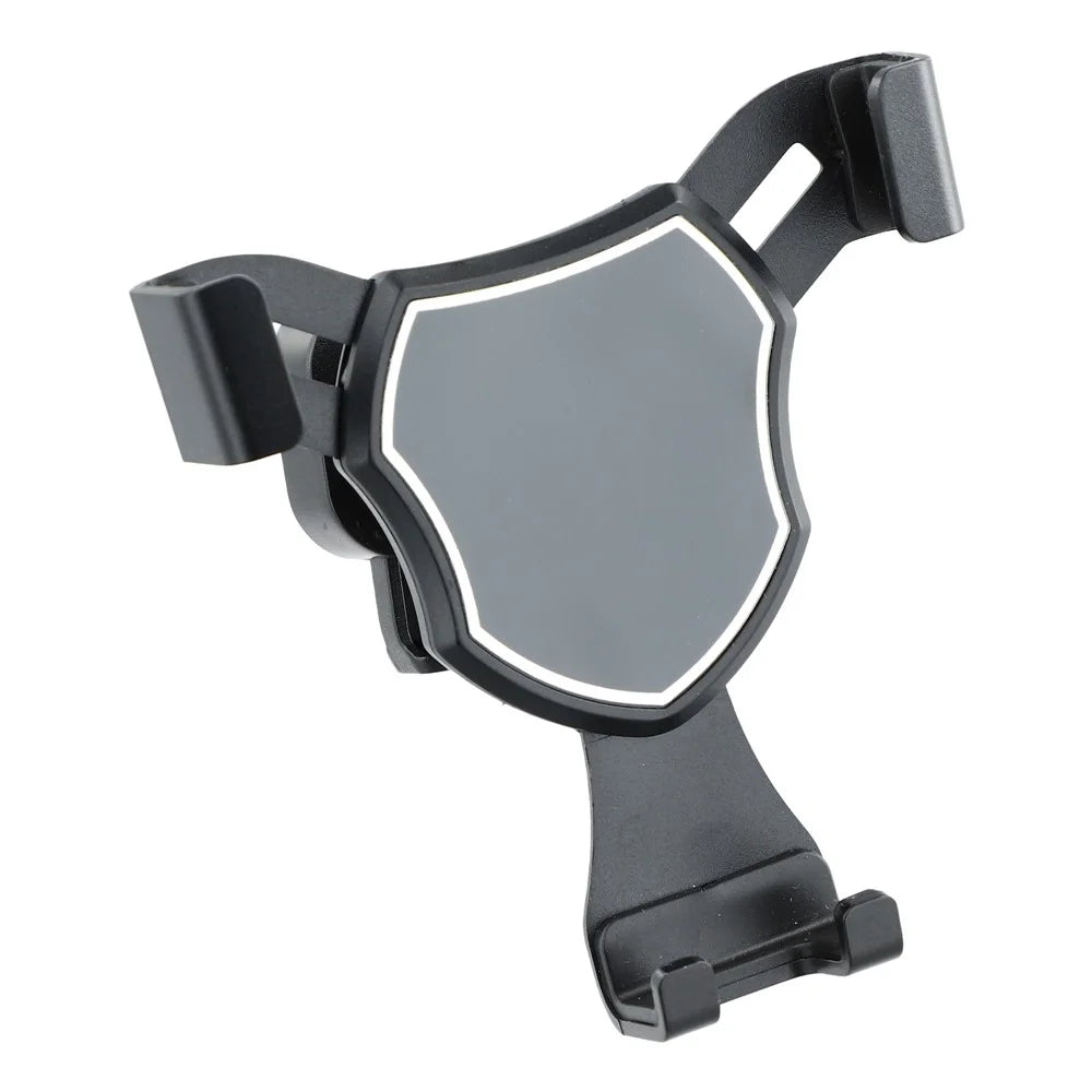 Car Air Outlet Phone Holder 360 Degree Rotating Phone Bracket for iPhone 16 / 16 Plus / 16 Pro / 16 Pro Max - Mirror Black - 3