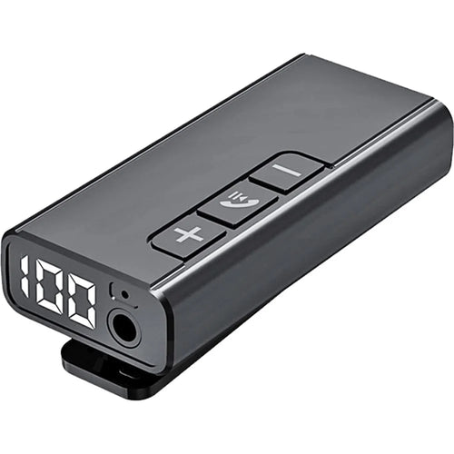 GR13 Car Bluetooth-compatible Adapter Power Digital Display Audio Music Wireless Receiver Hands-free Call Adapter - 1