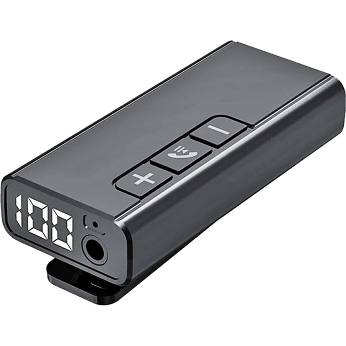 GR13 Car Bluetooth-compatible Adapter Power Digital Display Audio Music Wireless Receiver Hands-free Call Adapter - 1