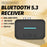 T88 5.3 Bluetooth-compatible Audio Receiver Adapter NFC Wireless Bluetooth-compatible Extender 3.5mm AUX Speaker - 4
